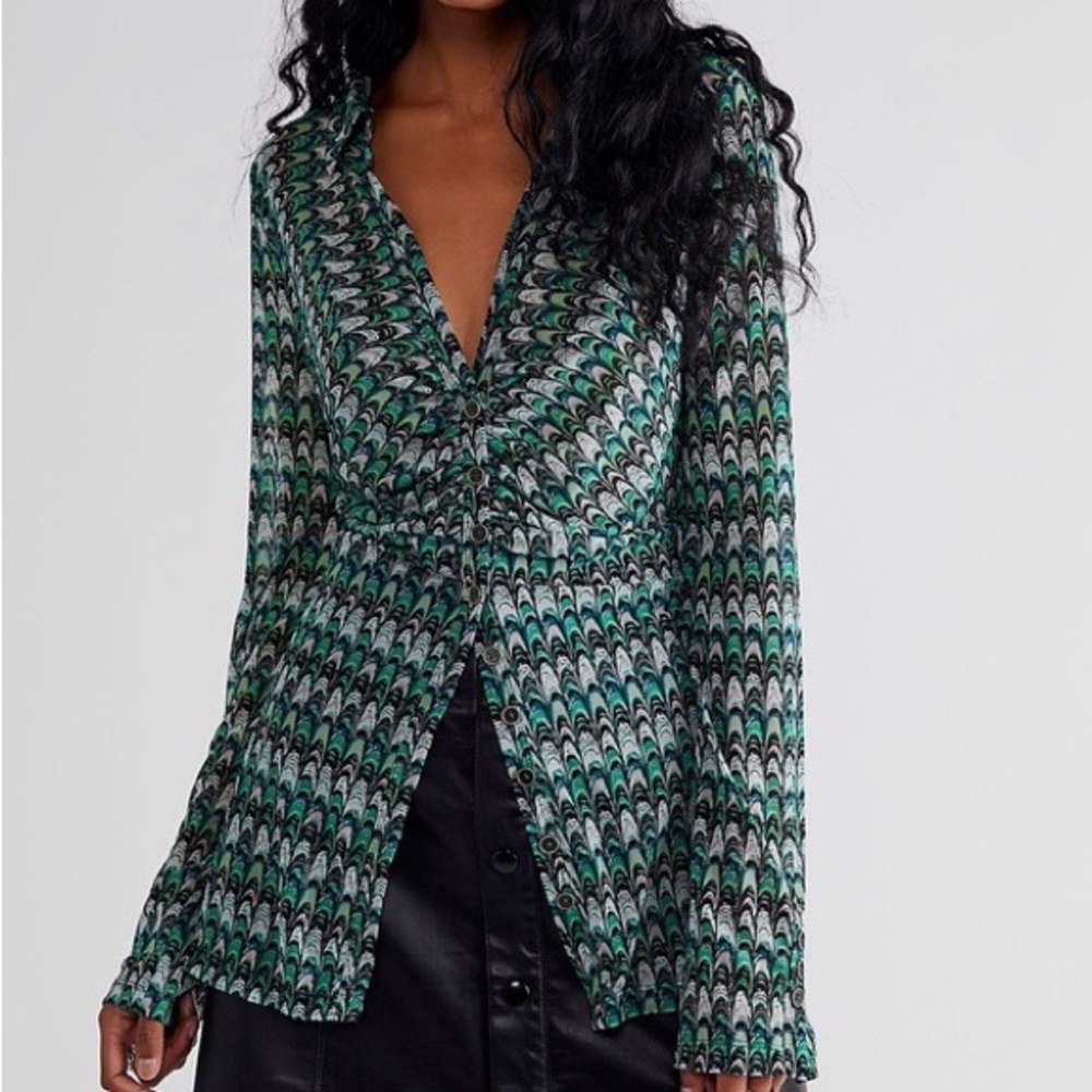 Free People Lucky Shirtee